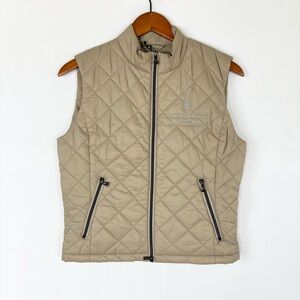 Anatomie Vest Puffer Four Seasons‎ Westlake California Tan Size S